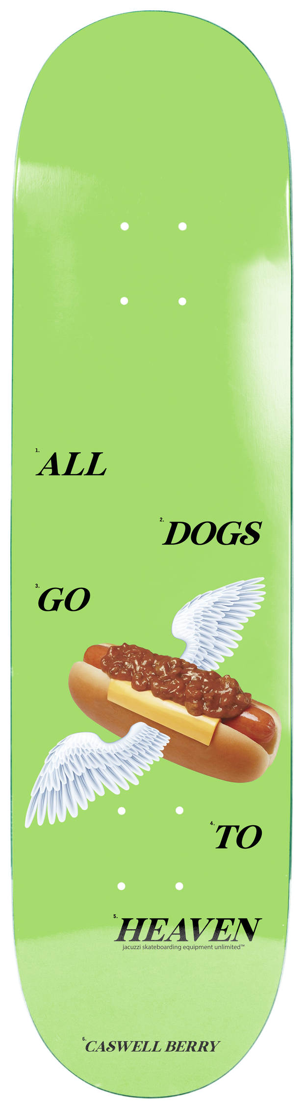 Jacuzzi  Berry "Hot Dog Heaven"  8.25"