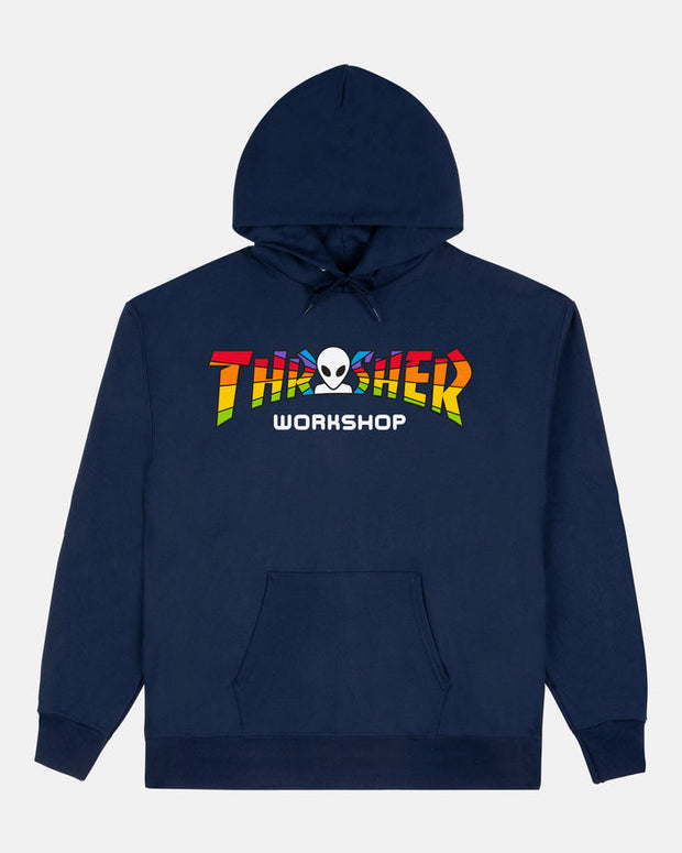 Thrasher hood "THRASHER X ALIENWORKSHOP" SPECTRUM