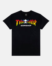 Thrasher t-shirt "THRASHER X ALIENWORKSHOP" SPECTRUM