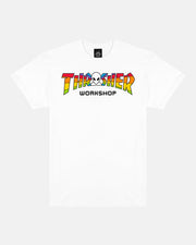 Thrasher t-shirt "THRASHER X ALIENWORKSHOP" SPECTRUM
