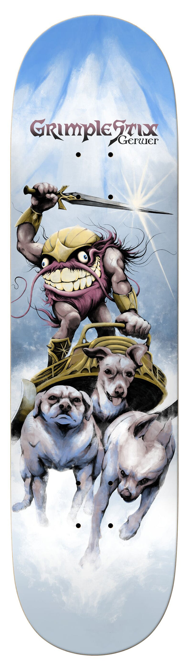 AH GERWER "GRIMPE BARBARIANS" 8,28"