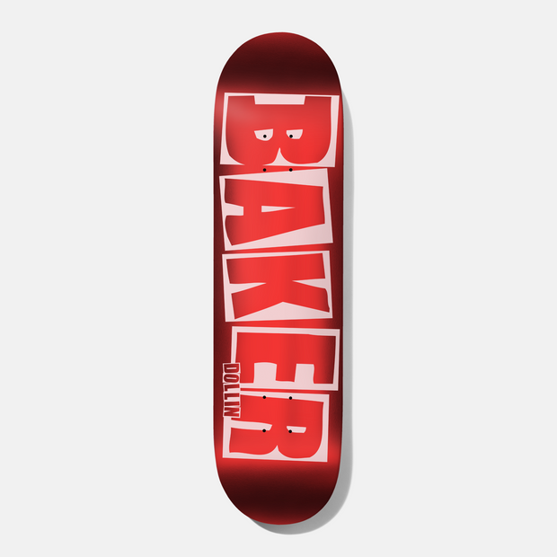 Baker Dollin "Brand Logo" red foil  8,25"