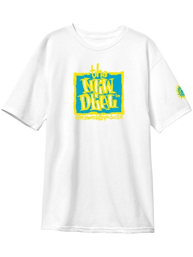 New Deal t-shirt  "OG Napkin Logo" white