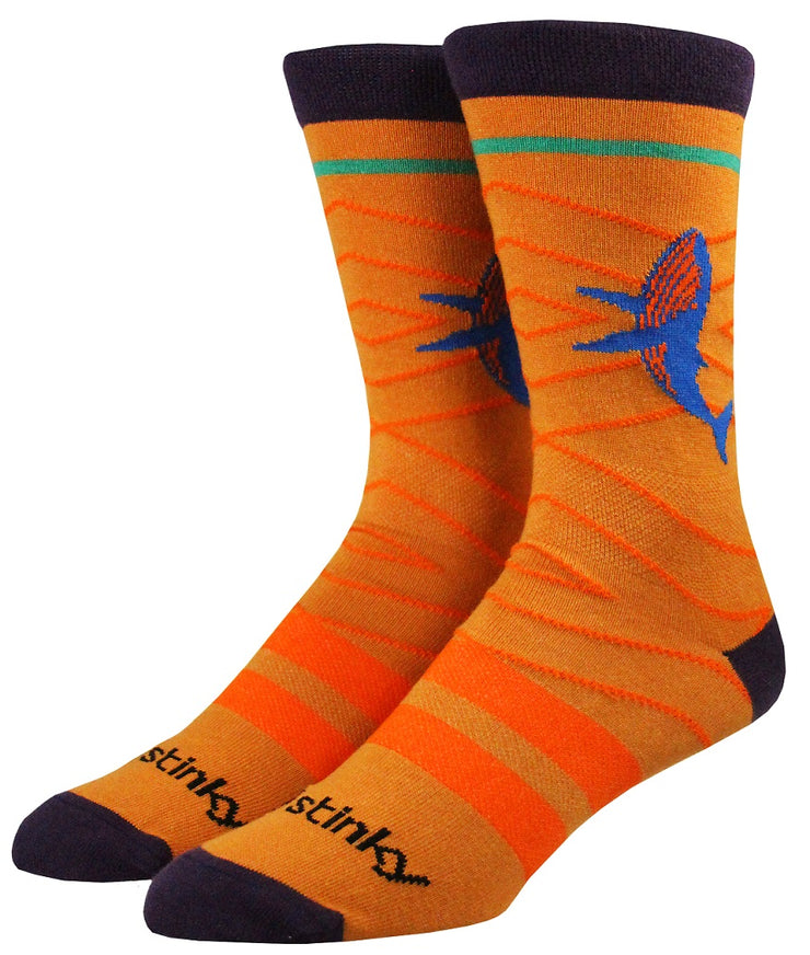 Stinky Socks  "Free"  fire/blue