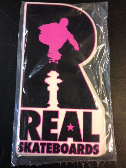 Real Sticker  "Hydrant" Large  25-pack