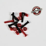 Genuine Parts Phillips Bolts Indy black/red