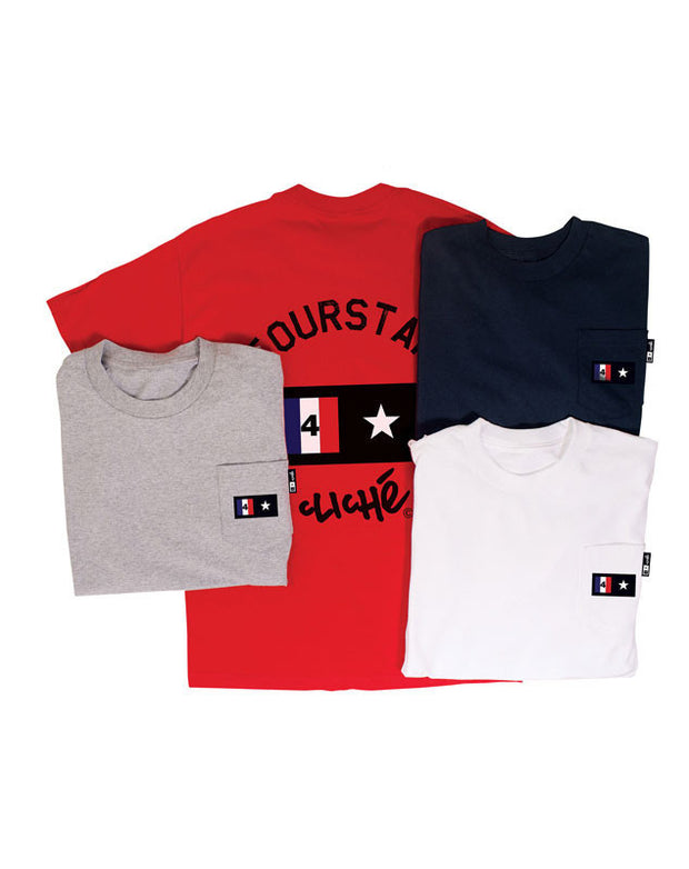 Fourstar t-shirt  "lucas pocket" cliche