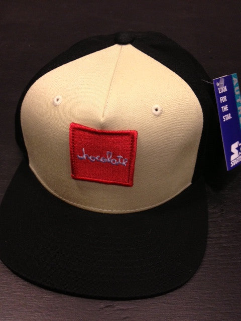 Chocolate snapback cap "logo" starter