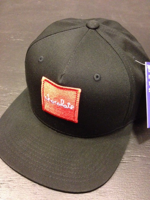 Chocolate snapback cap "logo" starter