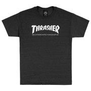 Thrasher t-shirt "SKATEMAG" DK HEATHER