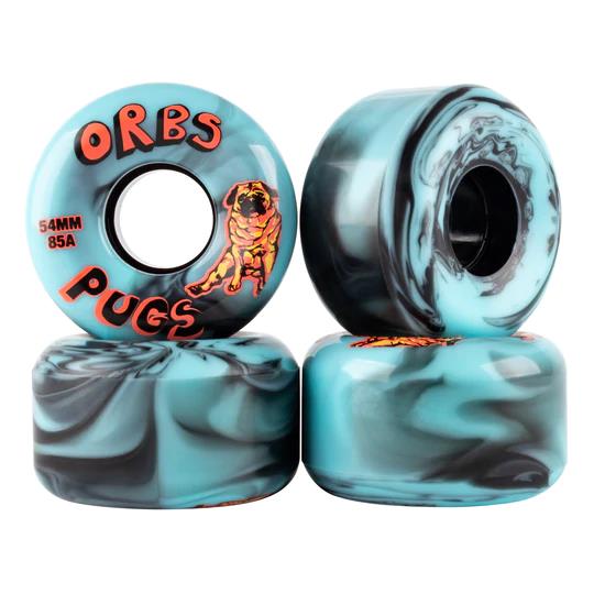 Welcome ORBS PUGS "SWIRL WHEELS" 85DU SOFT WHEELS FULL CONICAL