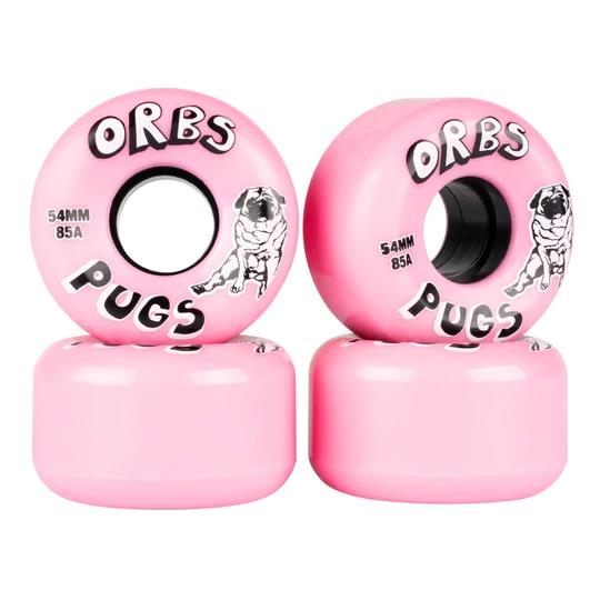 Welcome ORBS PUGS "SOLID COLOR" 85DU SOFT WHEELS FULL CONICAL