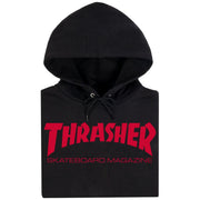 Thrasher hood "SKATE MAG" BLACK/RED