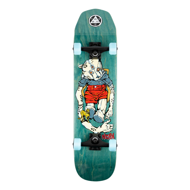 Welcome Teddy NORA "scaled down wicked princess" 7.75" teal  KOMPLETT